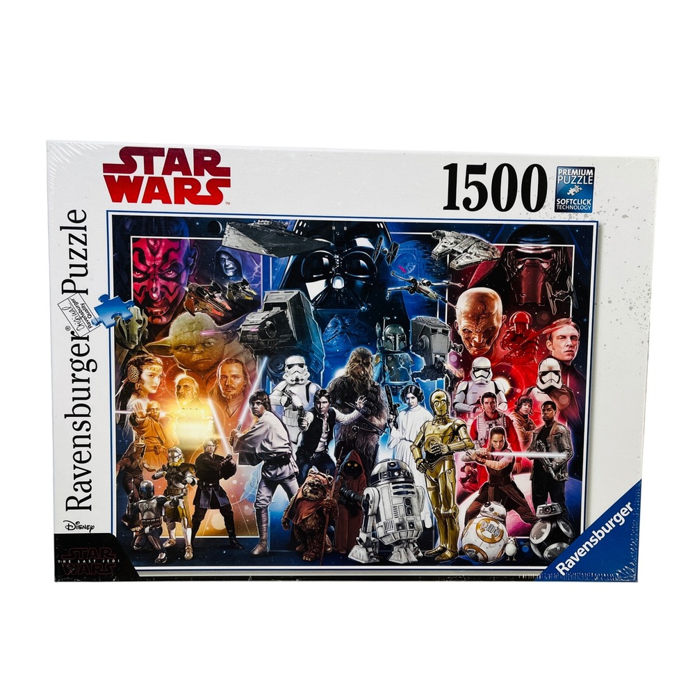 Ravensburger Star Wars The Last Jedi Jigsaw Puzzle 1500 PC Sci-Fi New Sealed